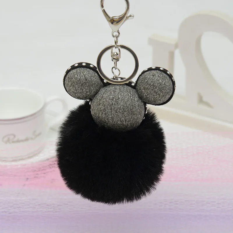 kawaii Originality keychain Rivet Meters Key Buckle Cartoon Lovely Maɺm Bag Pendant Automobile Chain Multicolor |