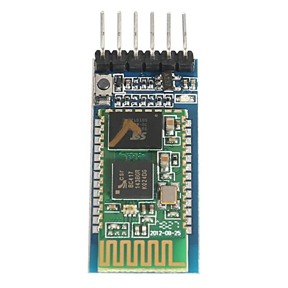 10 шт. HC05 HC-05 JY-MCU анти-обратный Встроенный Bluetooth серийный сквозной модуль master-slave 6pin