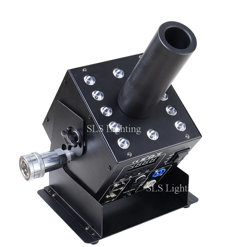 SLS 8xlot 300W DJ Led Co2 аппарат DMX с ручным управлением мощная газовая колонка RGB легким