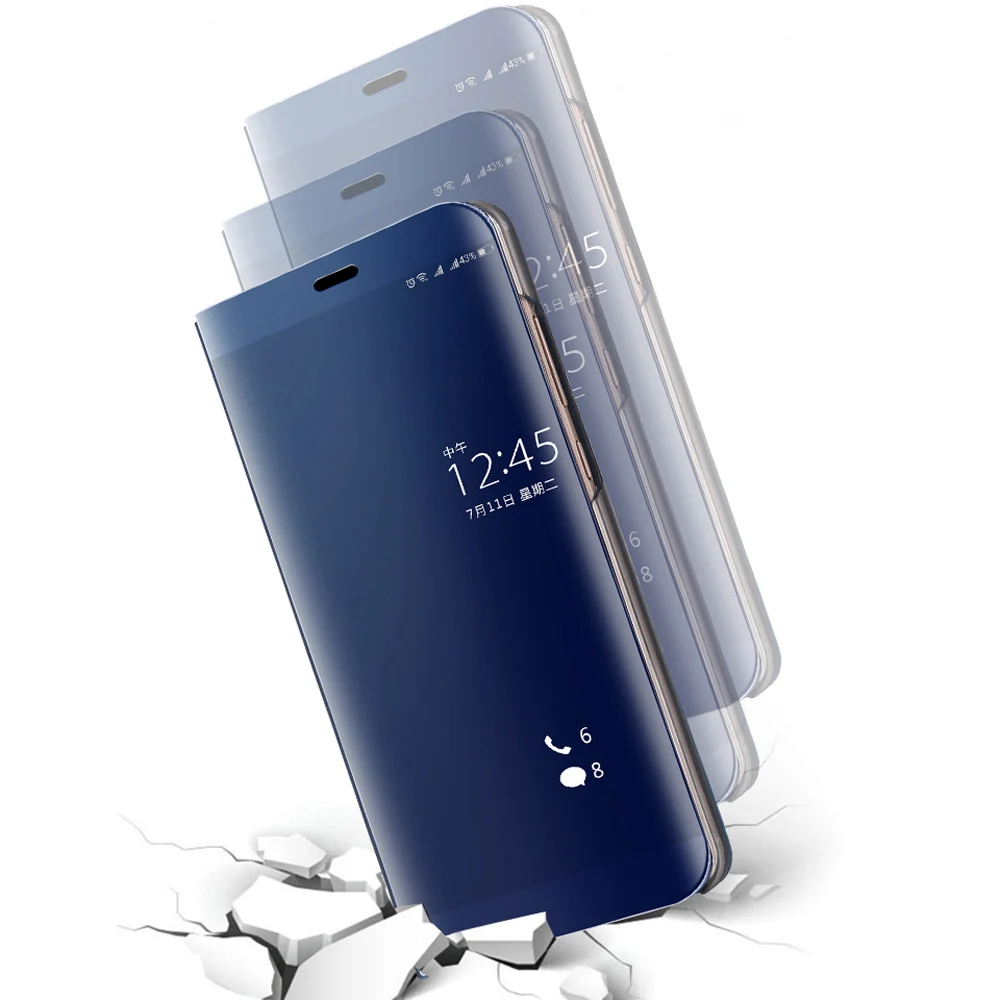 Чехол для Huawei Honor View 10 20 умный откидной View20 кожаный чехол V20 V10 прозрачный