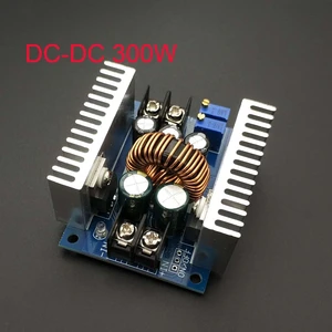 Понижающий преобразователь, 300 Вт, 20 А, DC-DC, понижающий модуль питания с драйвером постоянного тока для светодиода, понижающий модуль напряжения, электролитический конденсатор