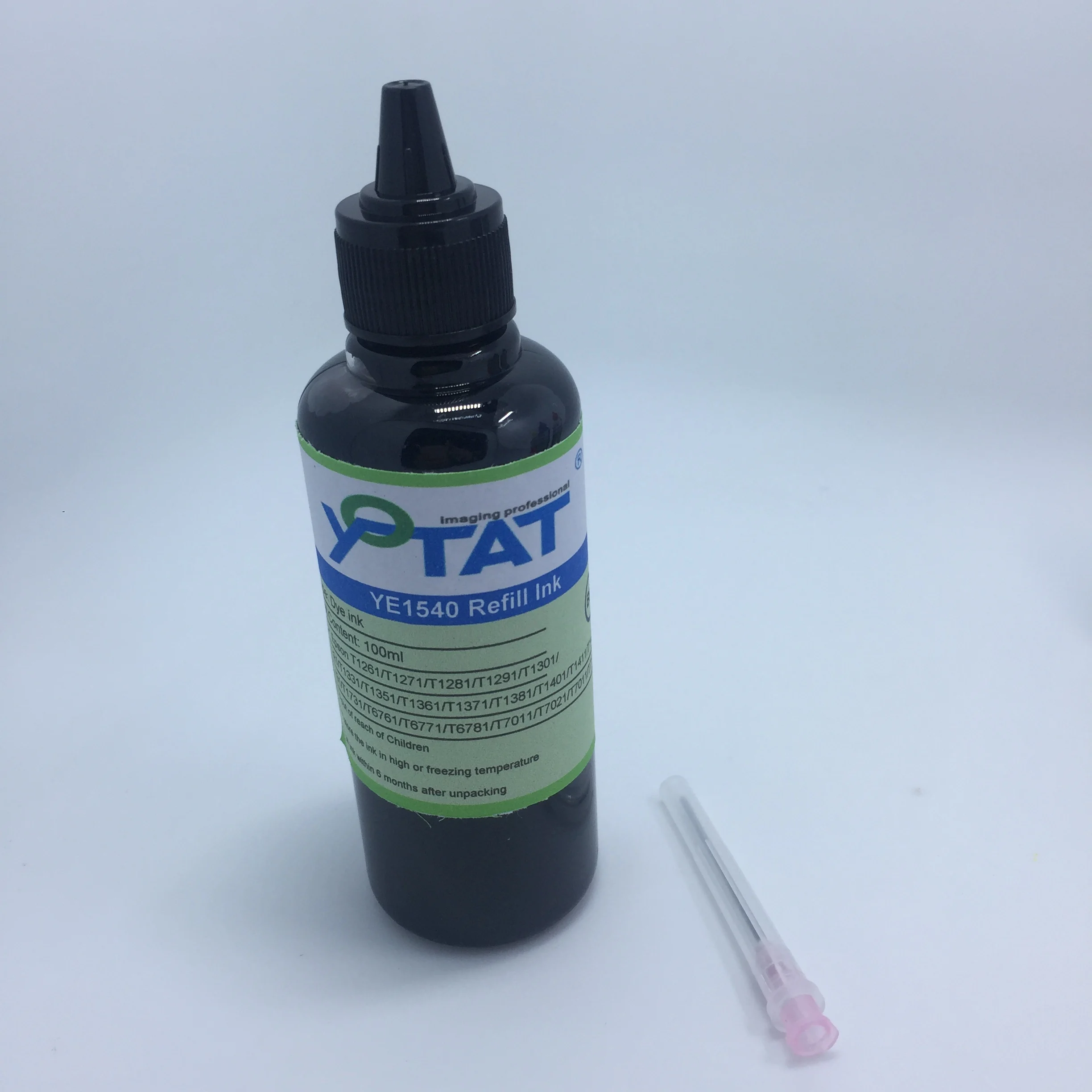 Чернила YOTAT 100 мл для заправки совместимые с Epson T1261 T1271 T1281 T1291 T1301 T1321 T1331 T1351 T1361 T1371