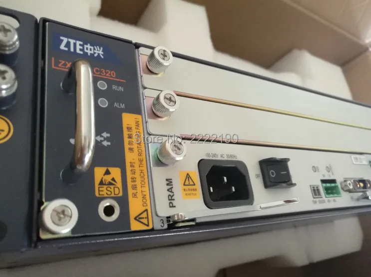 Новый C320 OLT GPON EPON Оптический линейный терминал 1 * PRA AC Power + SMXA/A31 GTGH C