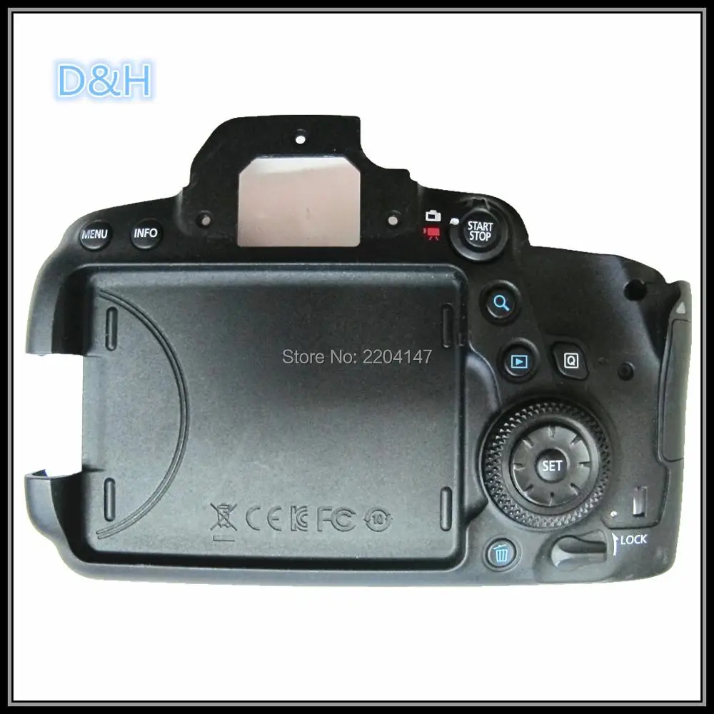 

95%NEW 6D2 back cover for Canon 6D2 Rear Back Cover 6D mark ii back shell 6D MARK II camera repair part