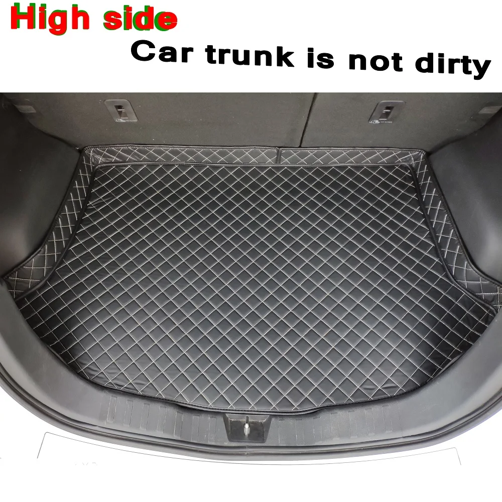 

ZHAOYANHUA Custom fit Heightened side car Trunk mats for Suzuki Alto Wagon R S-cross SX4 Shangyue