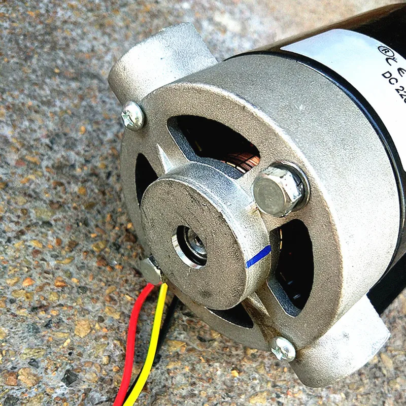 Двигатель постоянного тока DC220V 200 Вт высокой мощности двойной шариковый