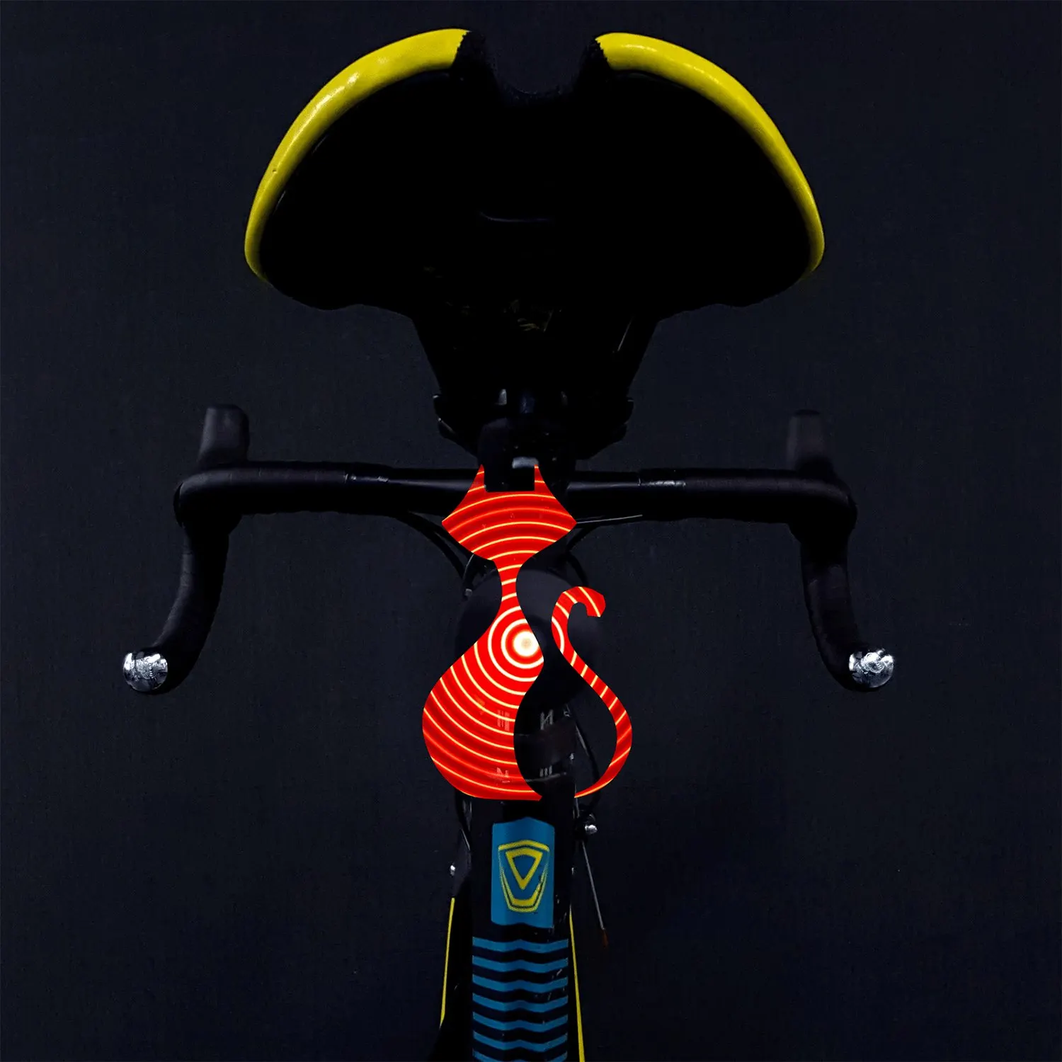 Bicycle And Motorcycle Electric Car Remote Control Tail Light Diy Picture Amazing Intelligent Steering | Спорт и развлечения
