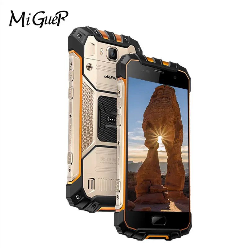 Ulefone Armor 2 смартфон с 5 0-дюймовым дисплеем восьмиядерным процессором MTK6757 ОЗУ 6 ГБ