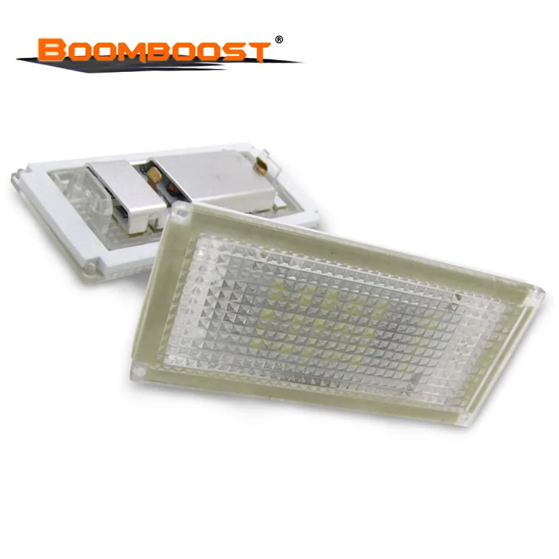 Лампа для освещения номерного знака 2 шт./лот 18 светодиодов 3528SMD Ярко белый