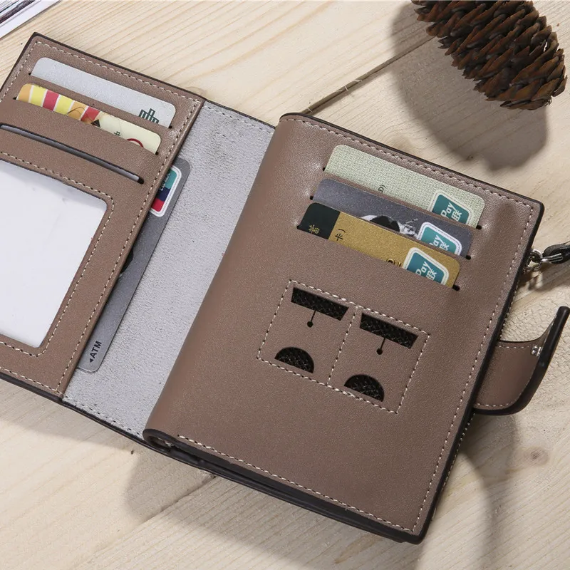 Винтажный Мужской кошелек из искусственной кожи Длинный для карт отдыха анти-Rfid