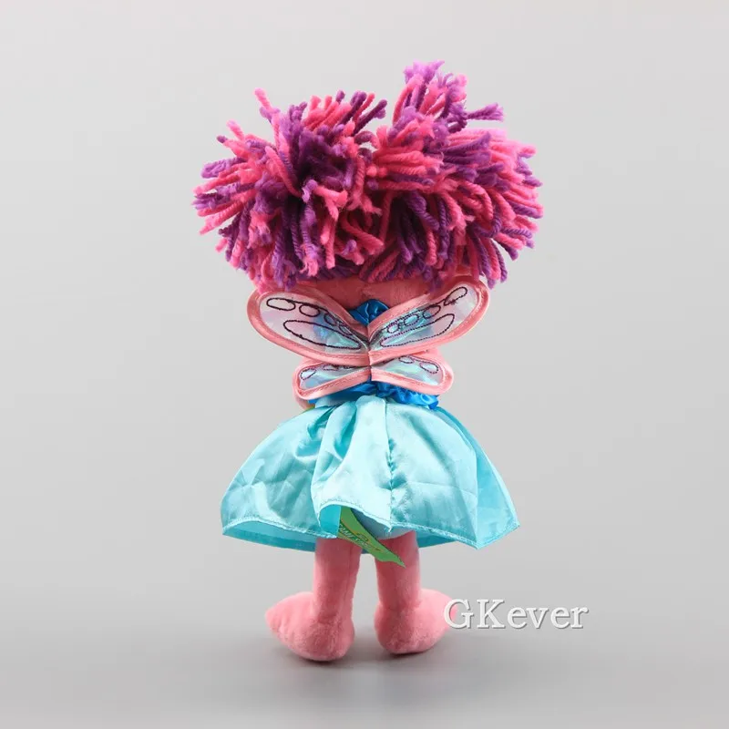 12 &quot30 см с героями Улица Сезам милые Эбби Cadabby Фея Крылья Ангела плюшевые куклы
