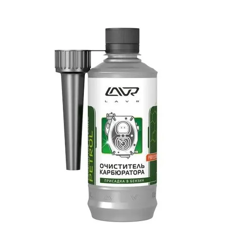 Очиститель карбюратора присадка в бензин (на 40-60л) с насадкой LAVR Carburetor Cleaner Petrol 310м
