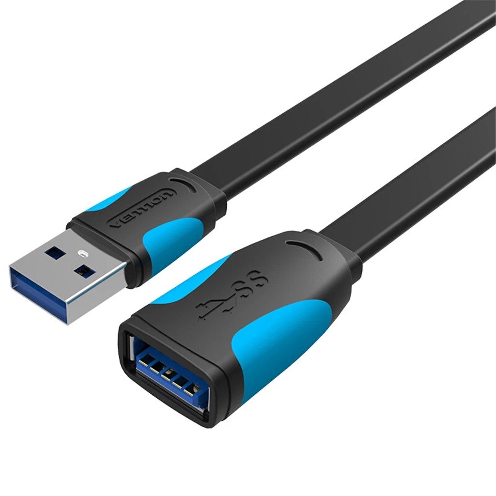 Кабель удлинитель SuperSpeed USB 0 5 тип A штекер гнездо для флэш накопителя MP4