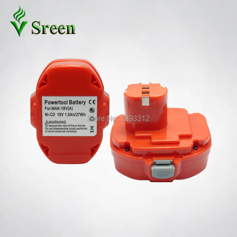Новый 18 V NI CD 1500 mAh для Makita беспроводные электрические аккумуляторные Мощность