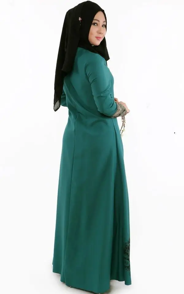 

Muslim Dress Women Abaya Turkish Dress Fashion Flower Print Dresses Caftan Dubai Abaya Turkish Islamic Dress Turkey Kimono New