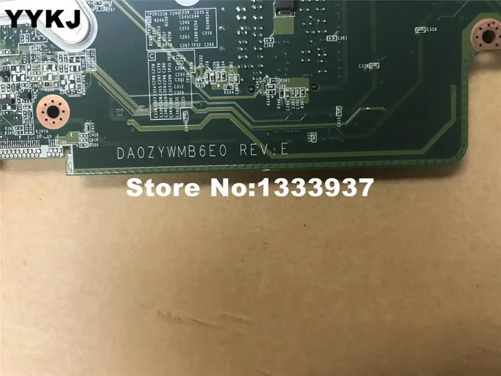 Материнская плата для ноутбука ACER DA0ZYWMB6E0 NBMX1100450 aceller aspire E5-771G E5-771 ZYW материнская