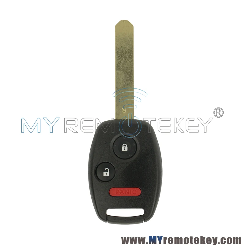 Дистанционный ключ Remtekey 433 МГц 2 кнопки с паникой для Honda Pilot 2005 2006 2007 2008 CWTWB1U545 ID46 chip