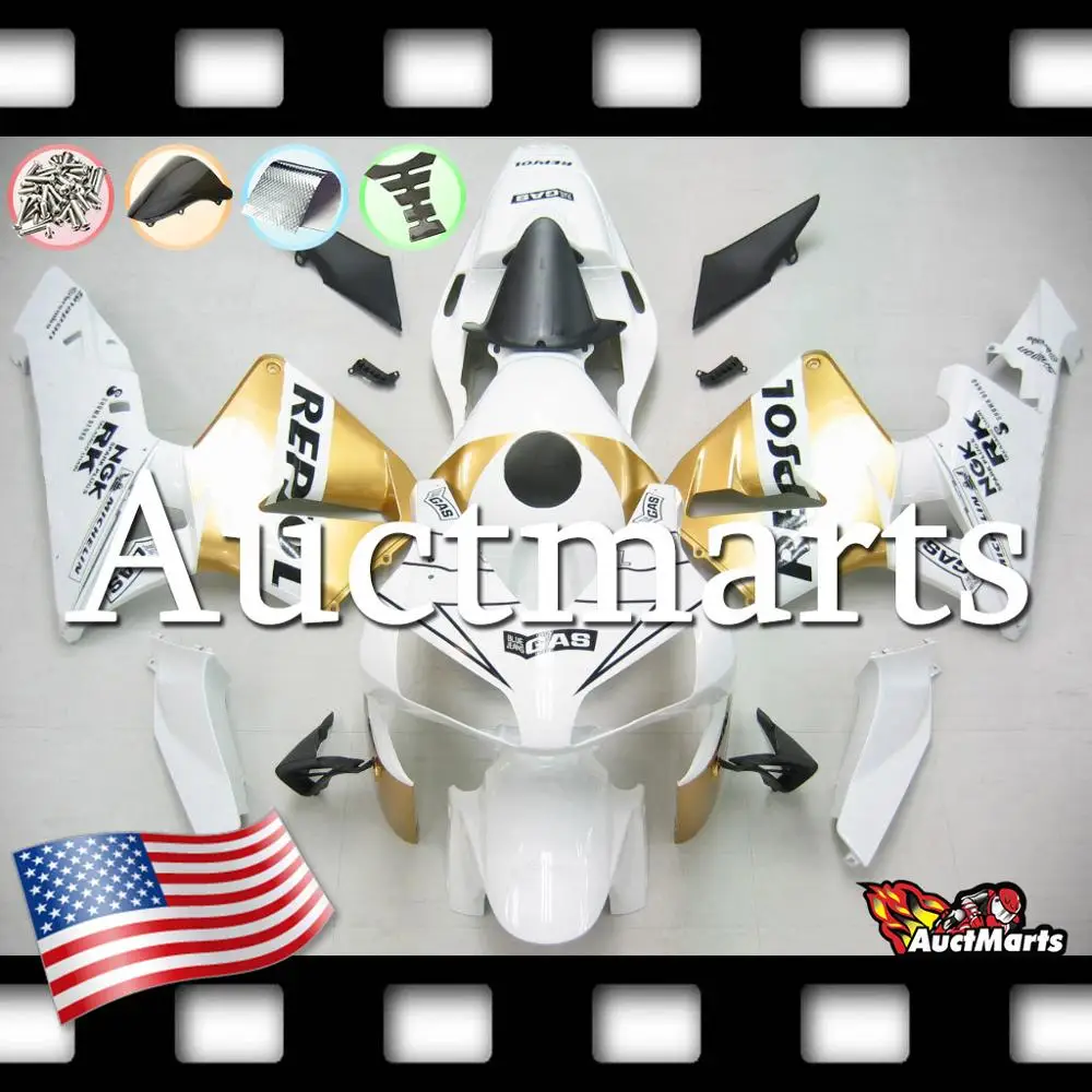 Для Honda CBR600RR CBR 600 RR 2003 2004 03 04 комплект обтекателей ABS пластик (P/N: 1a49)|Полные