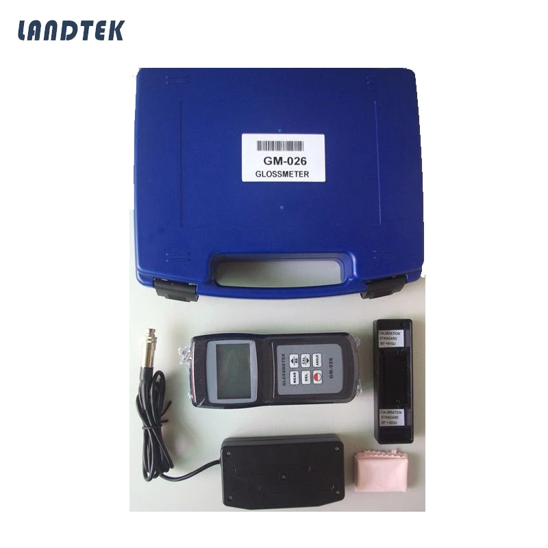 Портативный цифровой глянцевый измеритель Landtek 20/60 градусов Vancometer очистка