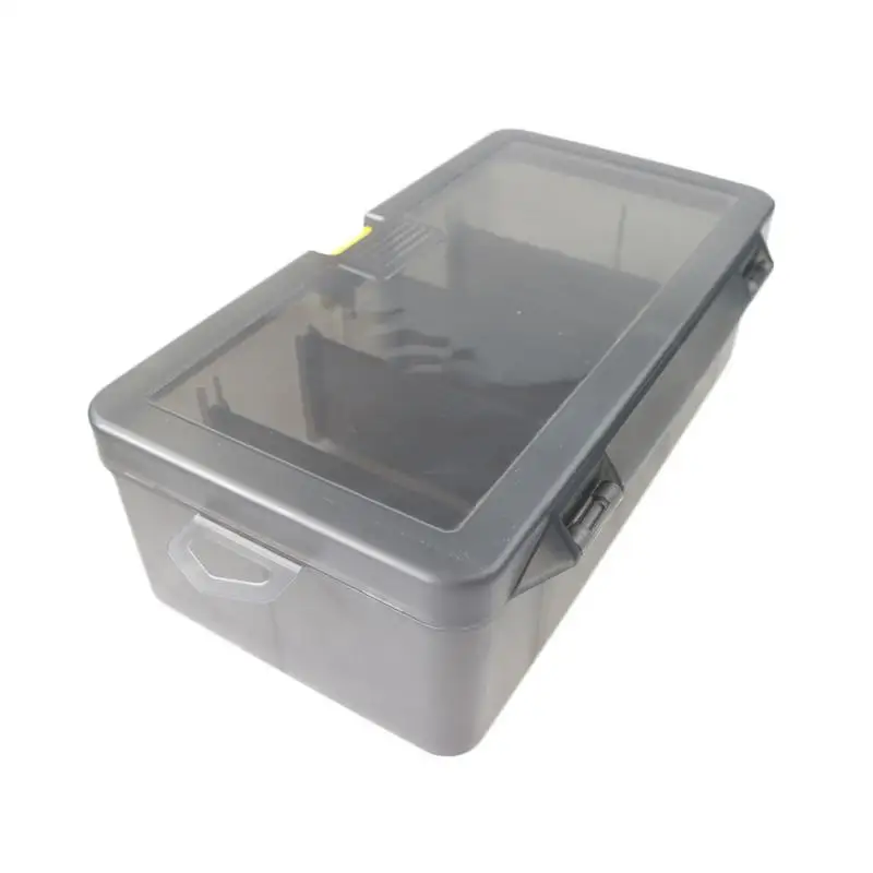 Lure Fishing Box Double - Layer Large Capacity Bait Hook Accessories Plastic Storage | Спорт и развлечения