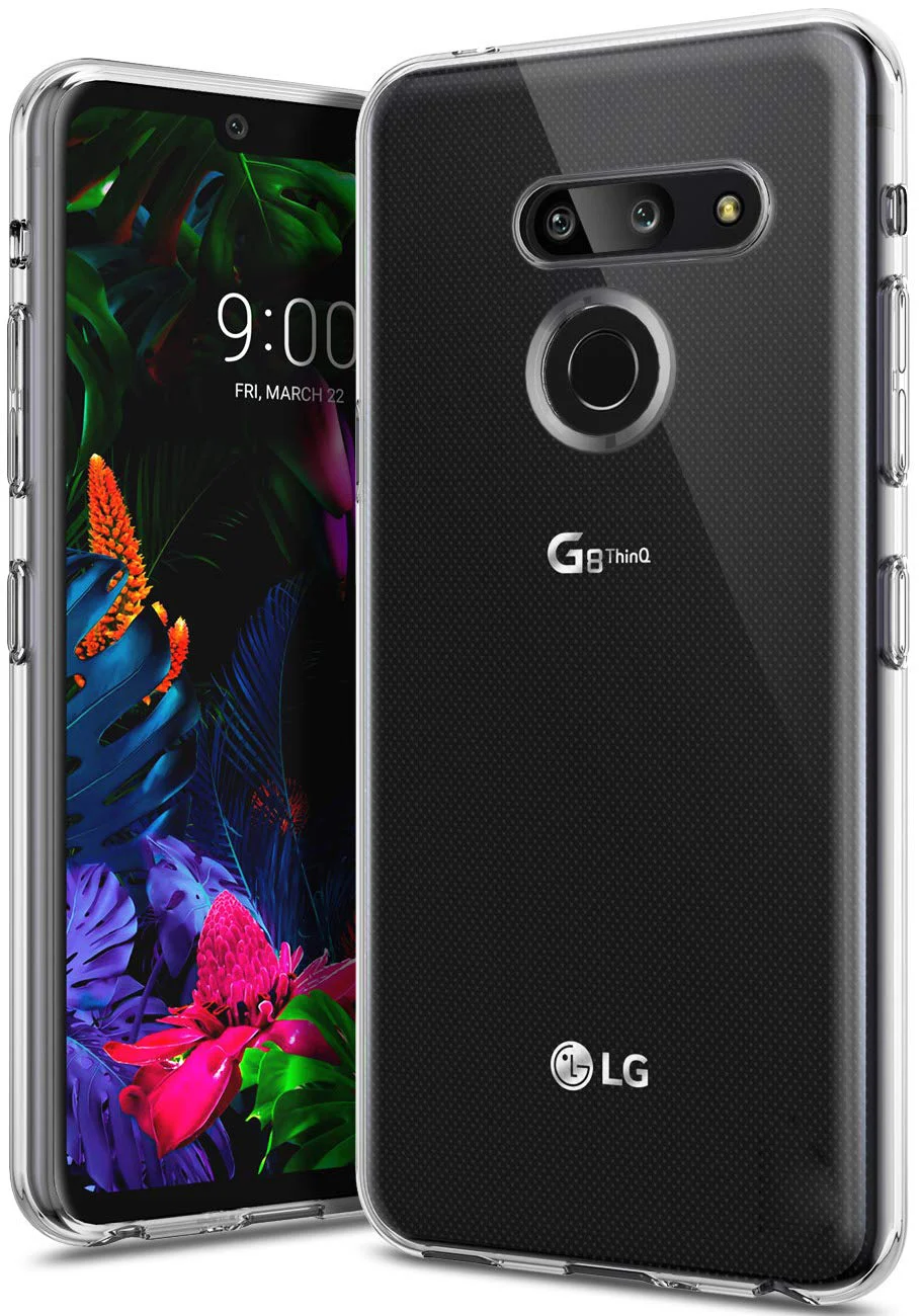 Для LG G8 ThinQ Мягкий ТПУ чехол с 2.5D 9H закаленное Полное покрытие стеклянная Защитная
