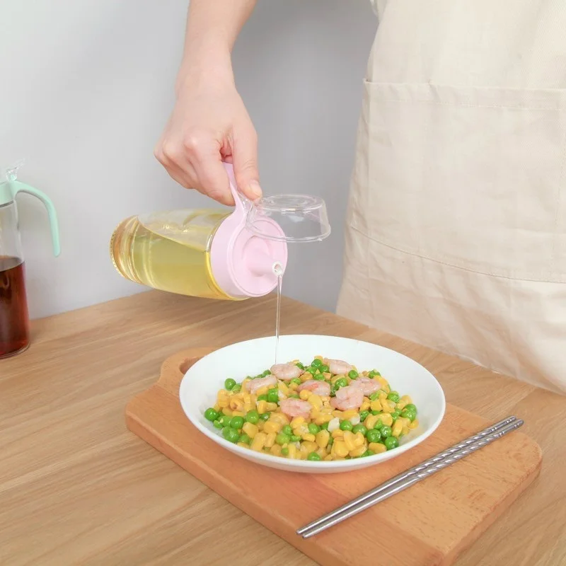 Кухонные принадлежности кастрюля для уксуса бутылка масла кунжутного и соевого