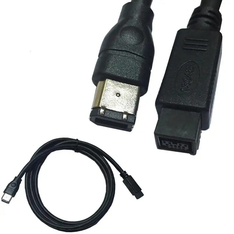 Премиум кабель Firewire 800 IEEE1394B 6 футов (1 8 м) черный 9 Pin to Male Male|Кабели передачи данных|