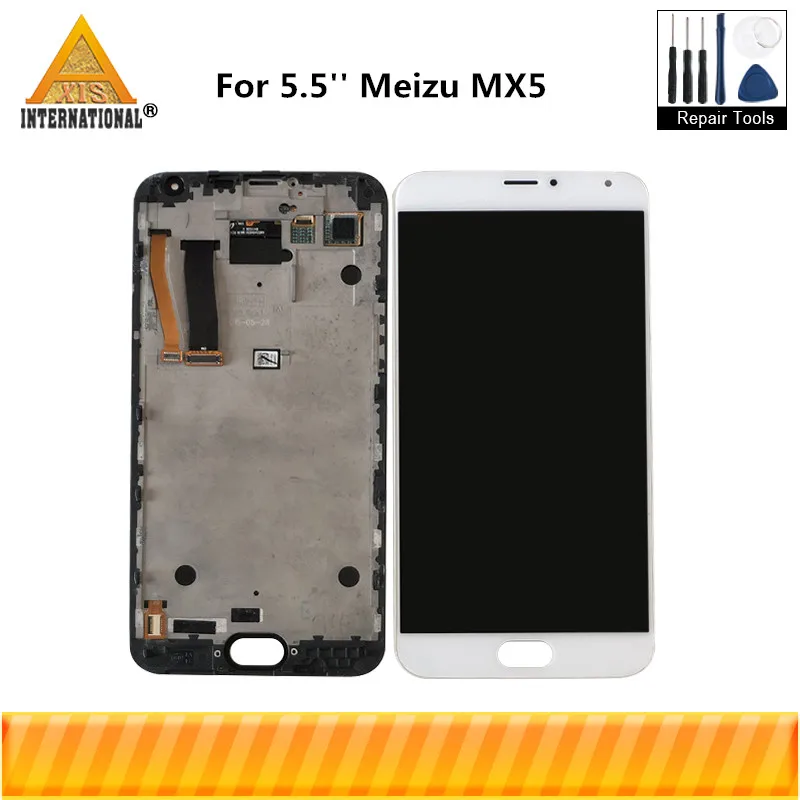 Оригинальный протестированный для 5 ''Meizu MX5 MX Axisinternational ЖК дисплей экран +