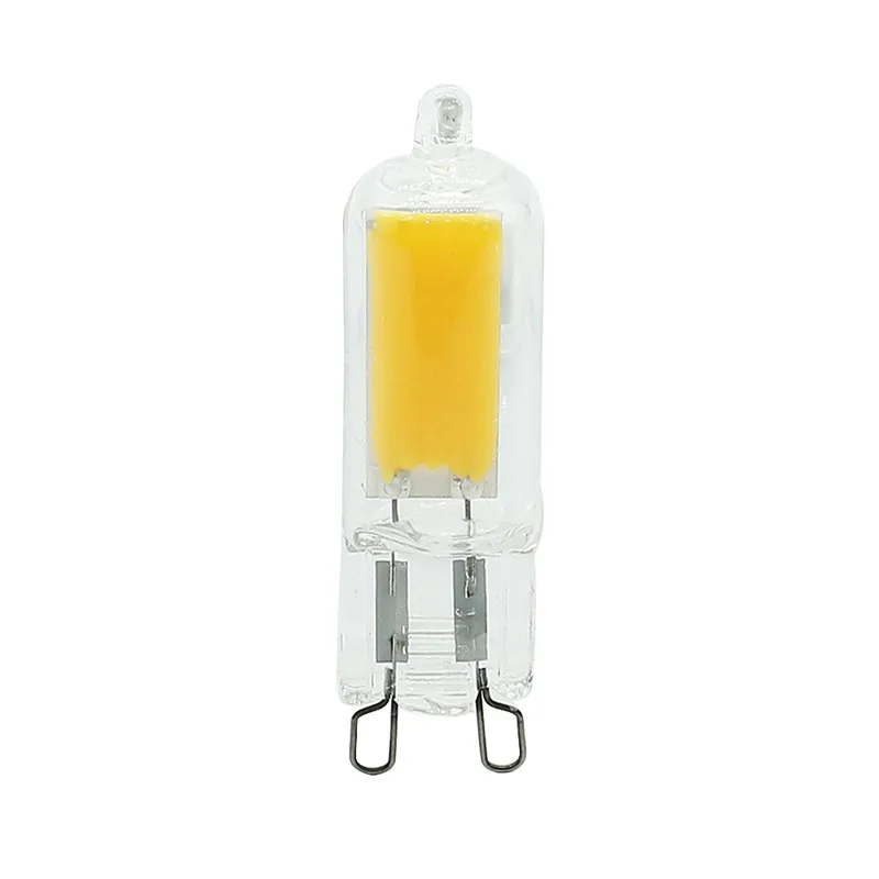 CLAITE G9 2 W Мини светодиодный световая лампа COB галогенная люстра Хрустальная