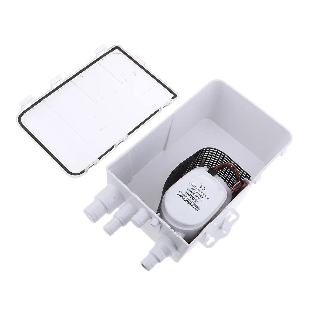 DC 12V 600GPH морской дренажный сливной насос для дренажной системы дренажа RV 2271 л/час |