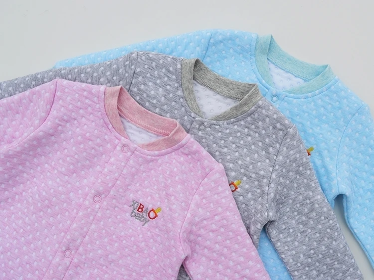 Newborn Winter Fall Baby Romper Infant Boys Girls Long Sleeve Clothes Cotton Toddler Cute Jumpsuit Children Clothing12-24m | Мать и