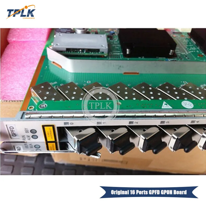 Оригинальная сервисная плата Hua wei 16 GPON Ports H805 GPFD с модулями C + SFP для Huawei