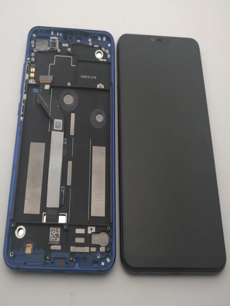 6 26 рамка + для Xiaomi Mi 8 Lite Mi8 MI 8X ЖК-дисплей кодирующий преобразователь сенсорного