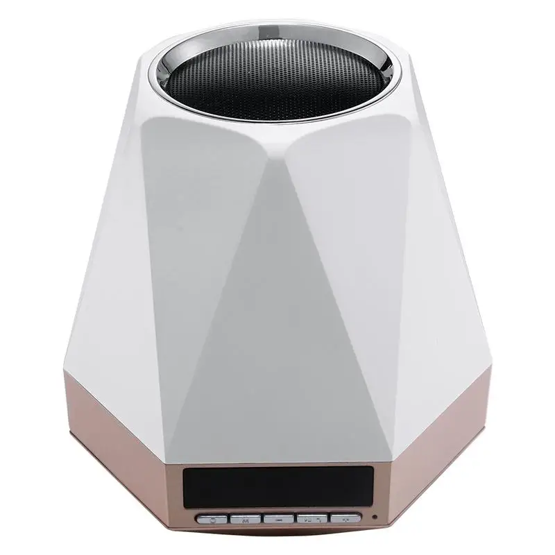 Bluetooth мини будильник динамик бытовой креативный красочный ночной светильник