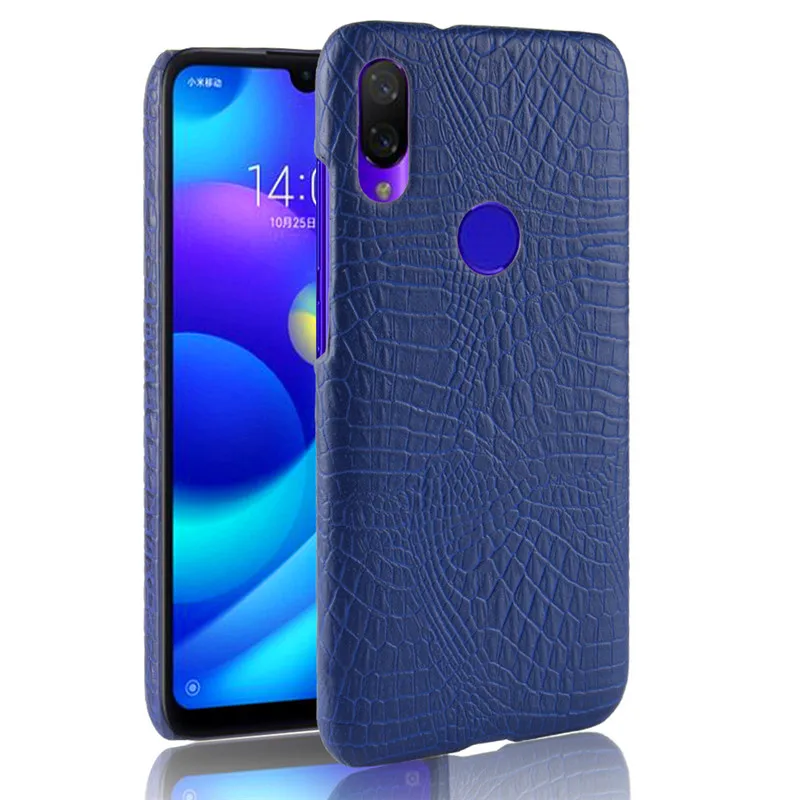Чехол Xiaomi Mi Play Crocodile Grain из высококачественного поликарбоната для защиты телефона MiPlay.