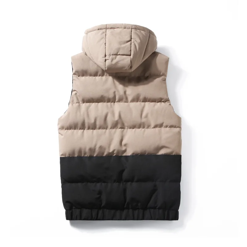 2018 New Pattern Winter Men's Wear Even Hat Clothes Vest Tide Brand Leisure Time Cotton Loose Coat Cotton-padded | Мужская одежда