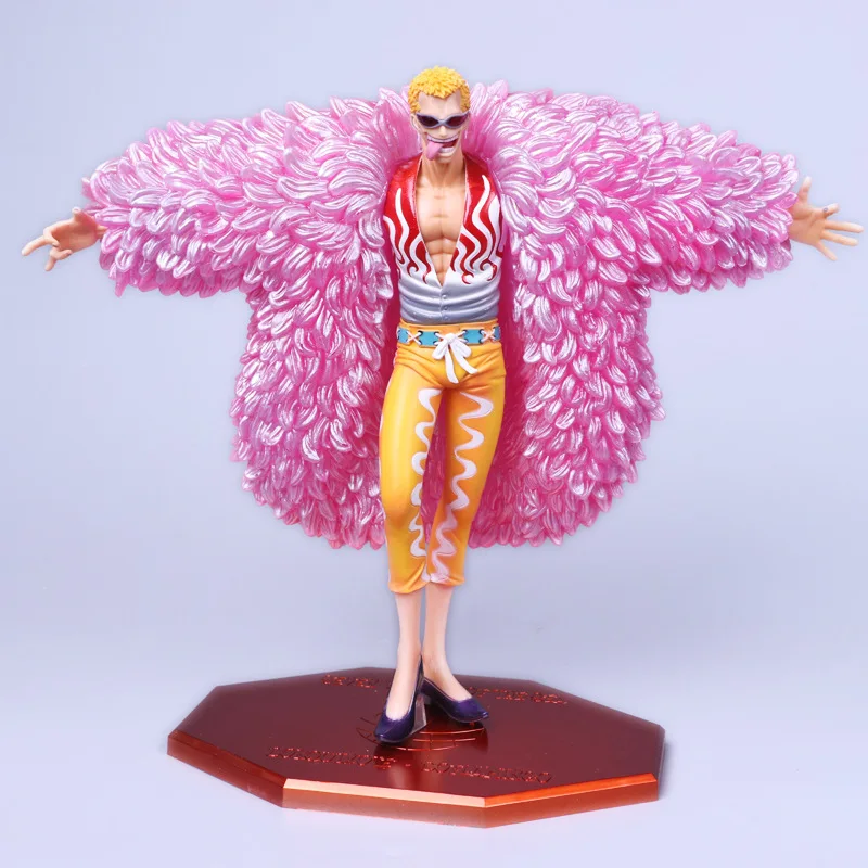 26 см аниме одна деталь Shichibukai Джокер Doflamingo Donquixote с солнцезащитными очками головка