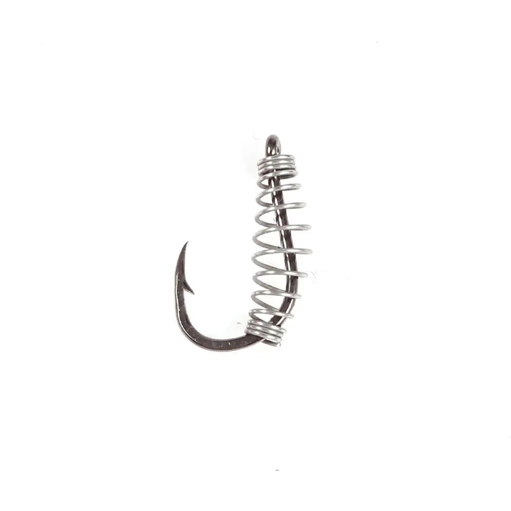 Stainless Steel Spring Barbed Fishing Hooks Tackle Pack of 4 Types Accessories 20g Geometric | Спорт и развлечения