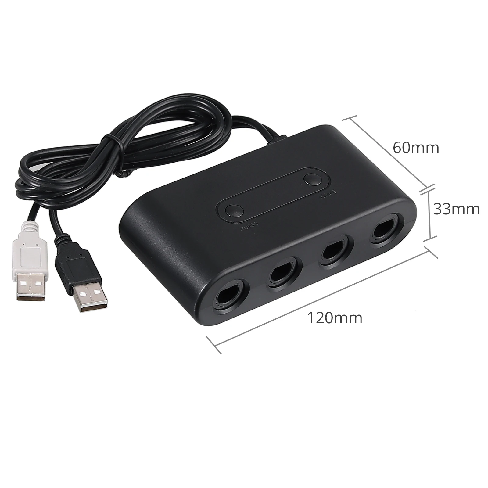 ESYNiC Gamecube контроллер адаптер с 6ft длинным кабелем для замены wii U PC USB nintendo Switch GameCube