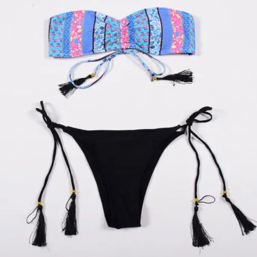 

New 2Pcs Women Bikini Set Sexy Summer Beach Swimwear Swimsuit Bathing Suit