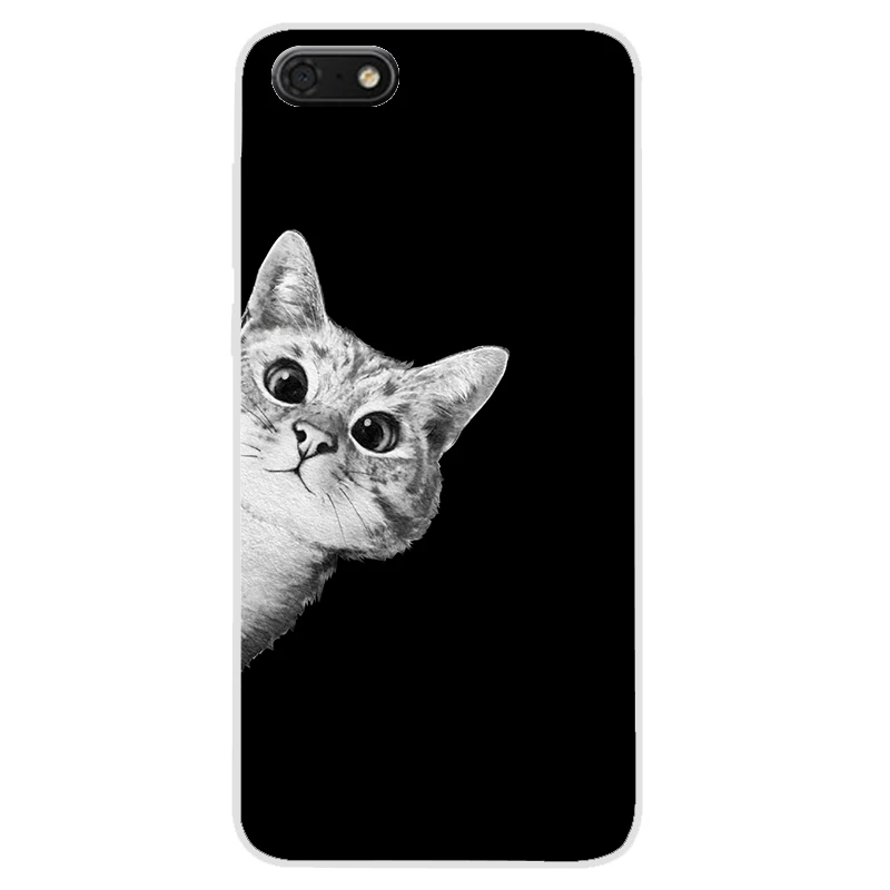 3D Huawei y5 2018 Case Cover Cartoon TPU Phone Cases Silicone Soft |