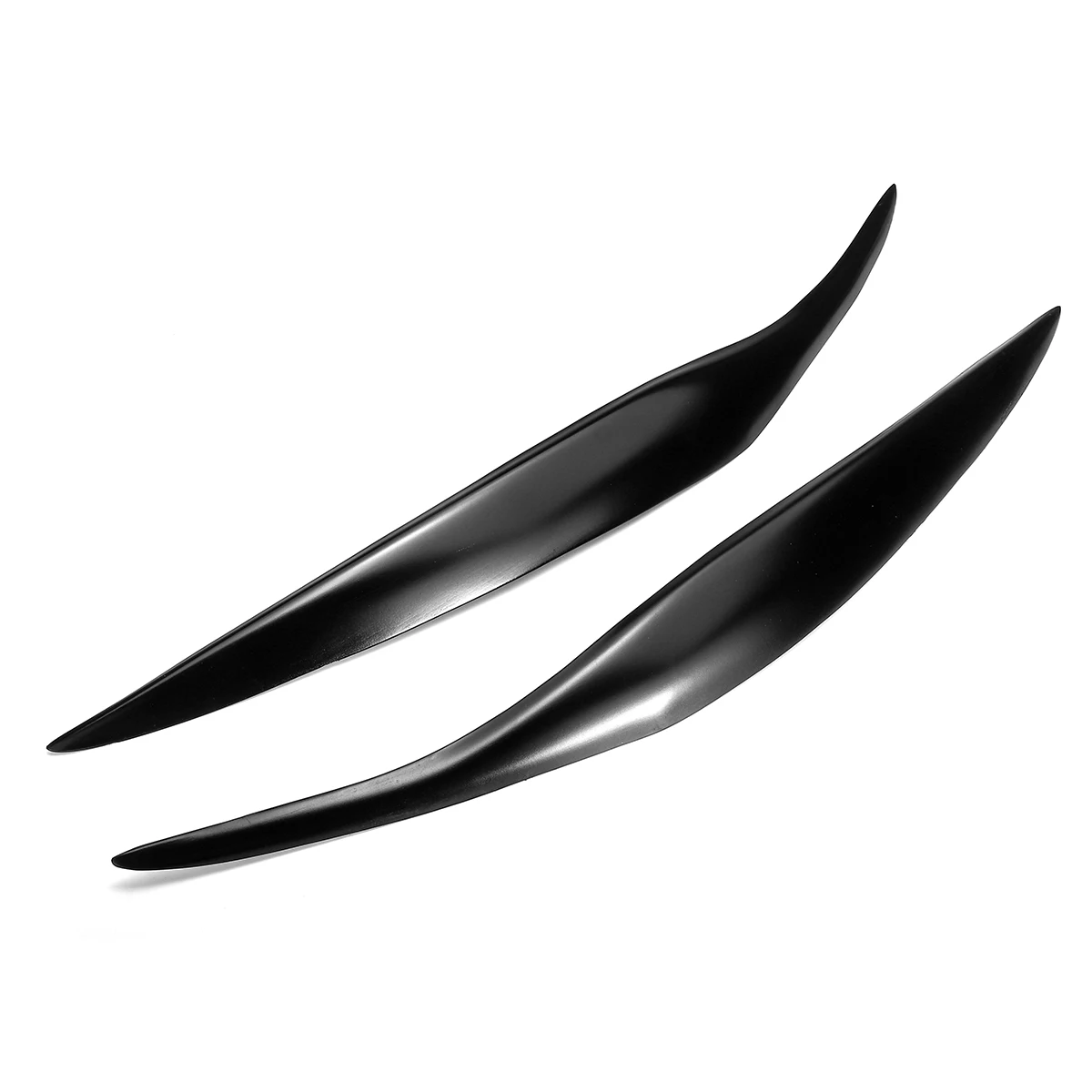 Пара автомобильных фар Накладка для бровей наклейка из стекловолокна головная