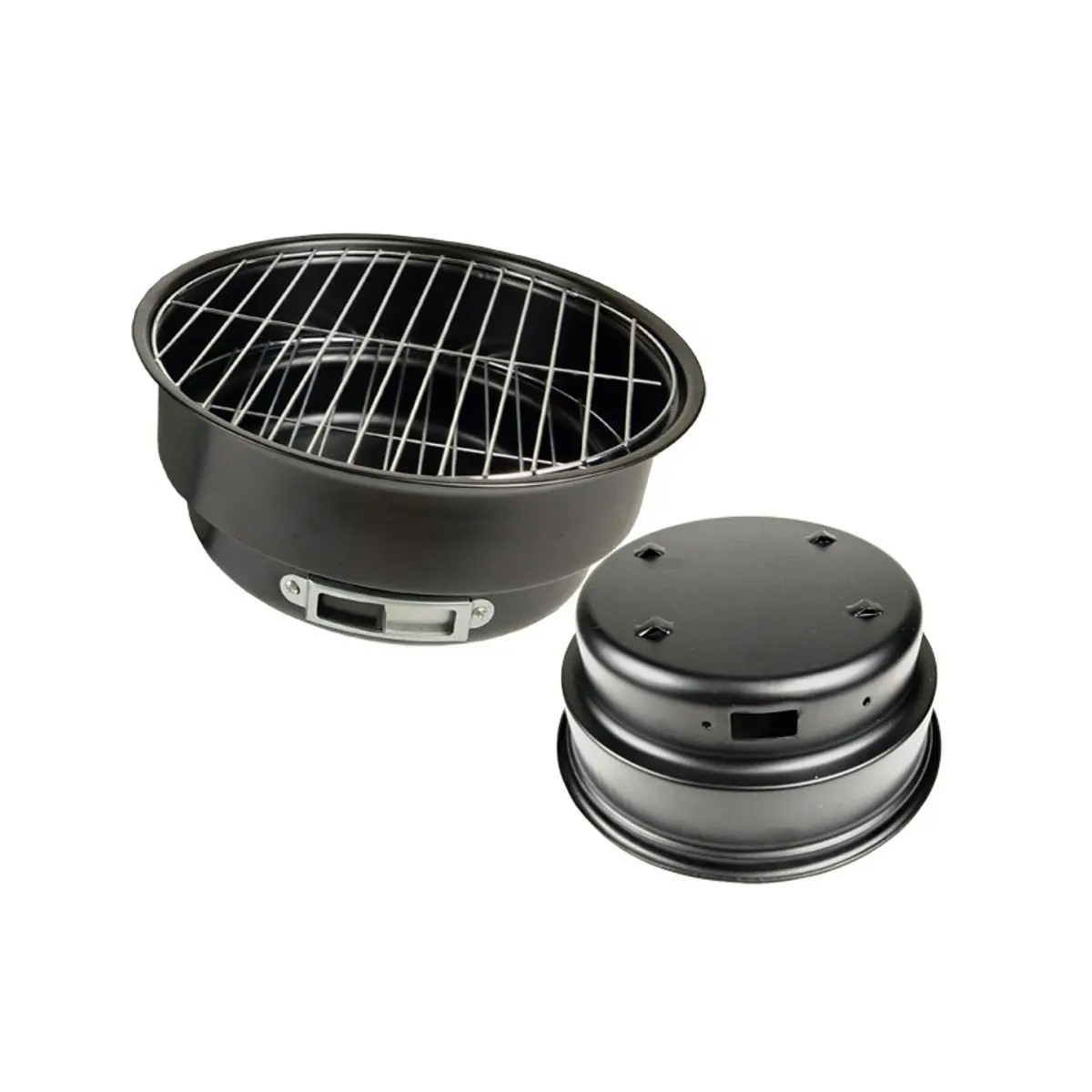Складная мини гриль для барбекю на углях переносная настольная посуда с сумкой