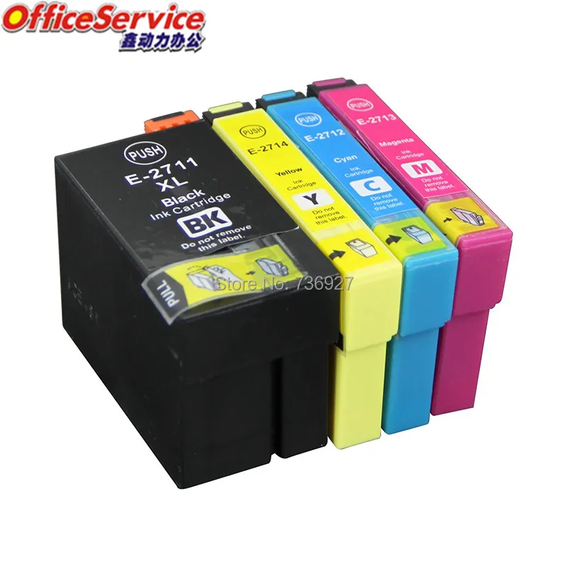 

27XL T2711 T2701 Compatible Ink Cartridge For Epson WF-3620DWF/3640DTWF/7110DTW/7210DTW/7610DWF/7620DTWF/7710DWF/7715DW printer