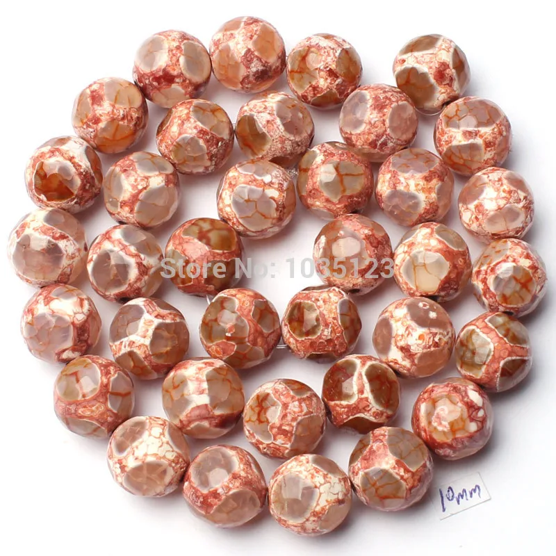 

High Quality 10mm Pretty Natural Multicolor Agates Onyx Faceted Round Shape Loose Beads 15" Jewellery Making w1846