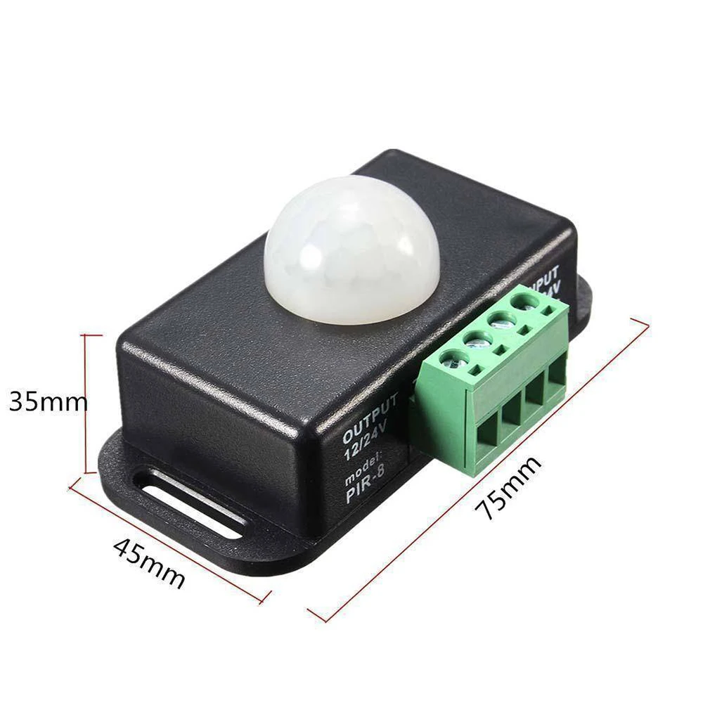Wireless Switch DC 12V-24V 6A PIR Motion Sensor Human Detector for 3528 5050 5630 3014 LED Strip | Обустройство дома