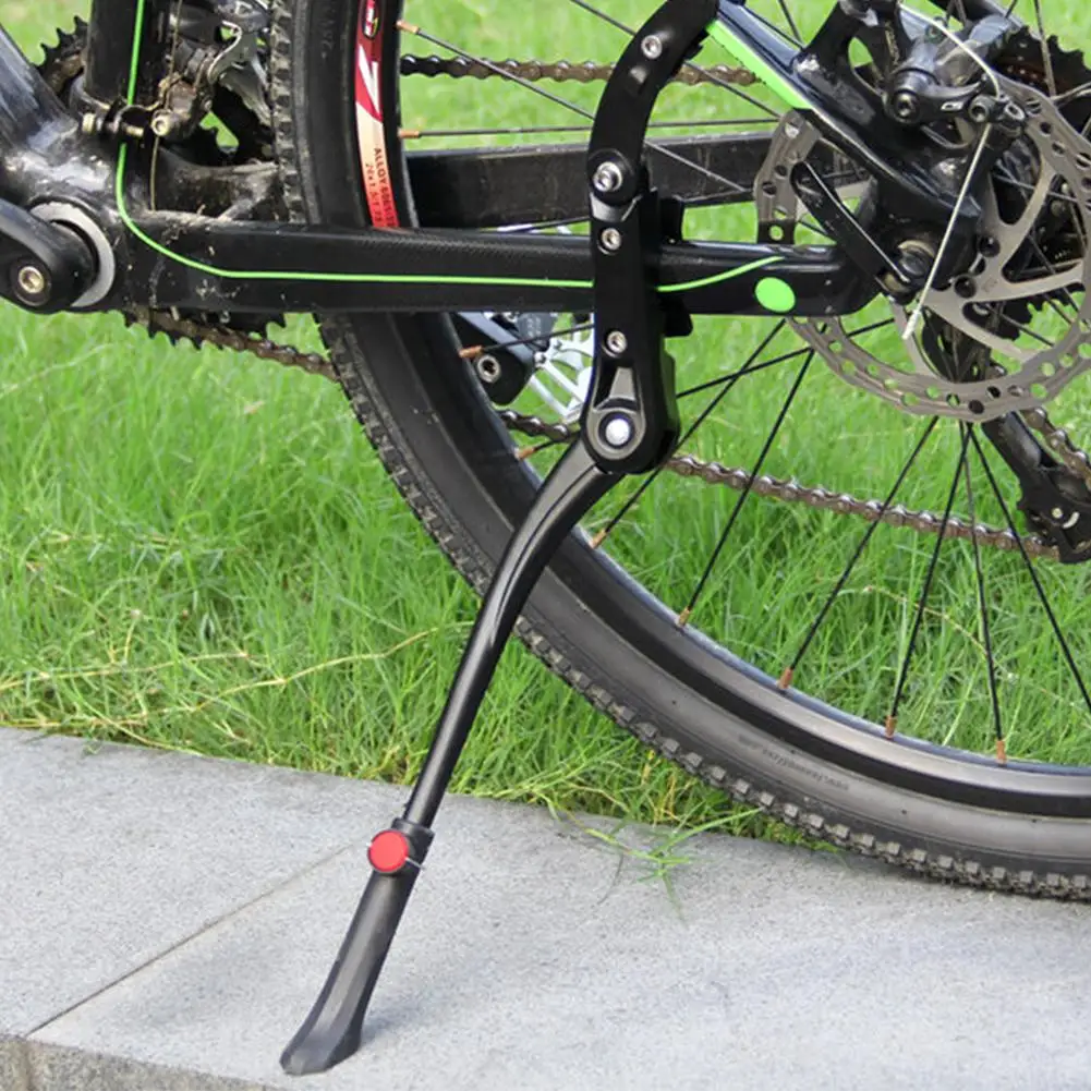

Aluminum Alloy Kickstand For Mountain Bike Adjustable Length Quick Release Bike Support Leg Foot Rack Bicycle Kickstand
