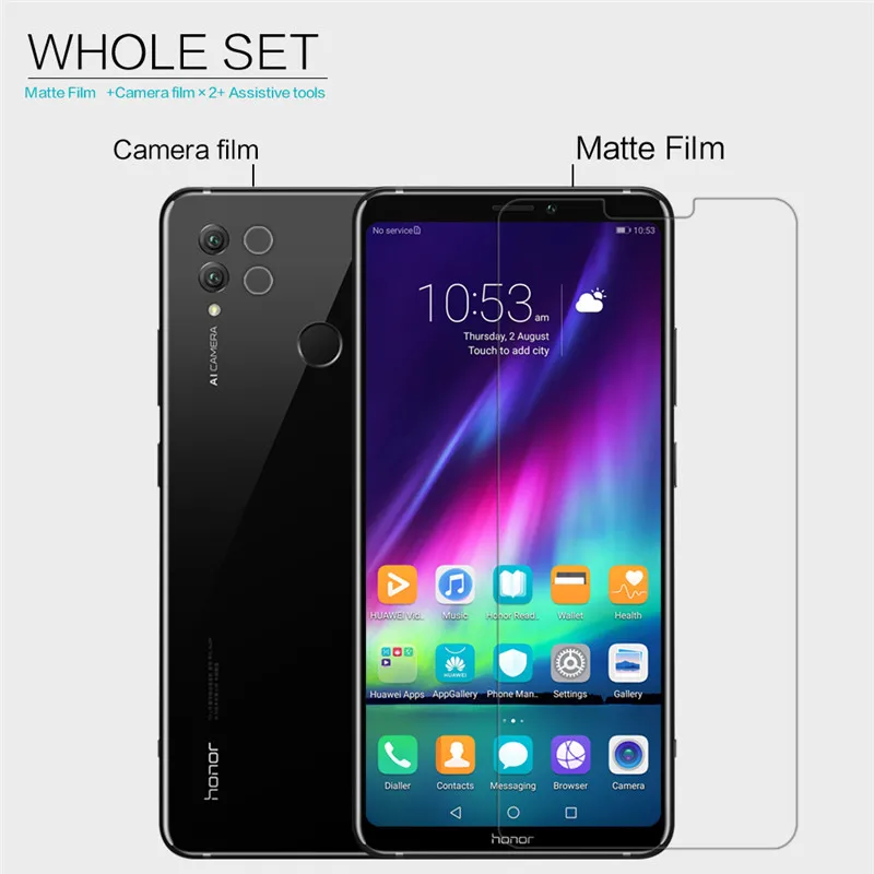 Bakeey Matte Radiation Production Anti-glear Anti-scratch Screen Protector + Lens Film for Huawei Honor Note 10 | Мобильные телефоны