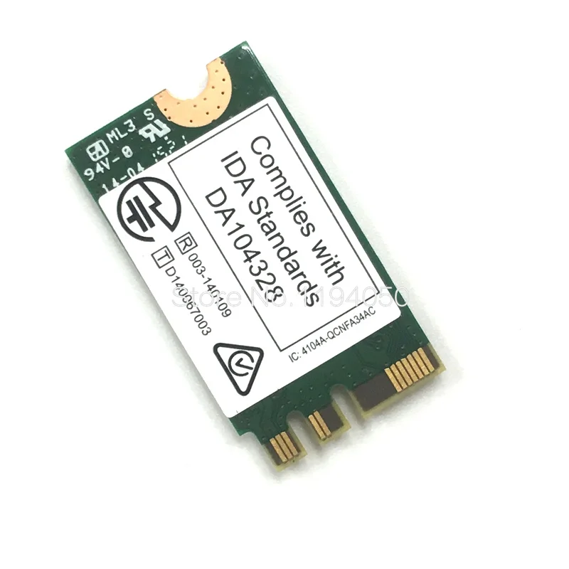 Killer 1525 802.11ac 867Mbps wireless AC1525 + Bluetooth 4.0 M.2 NGFF E / A Dell Alienware main mini WiFi card Killer1525 wifi | Компьютеры
