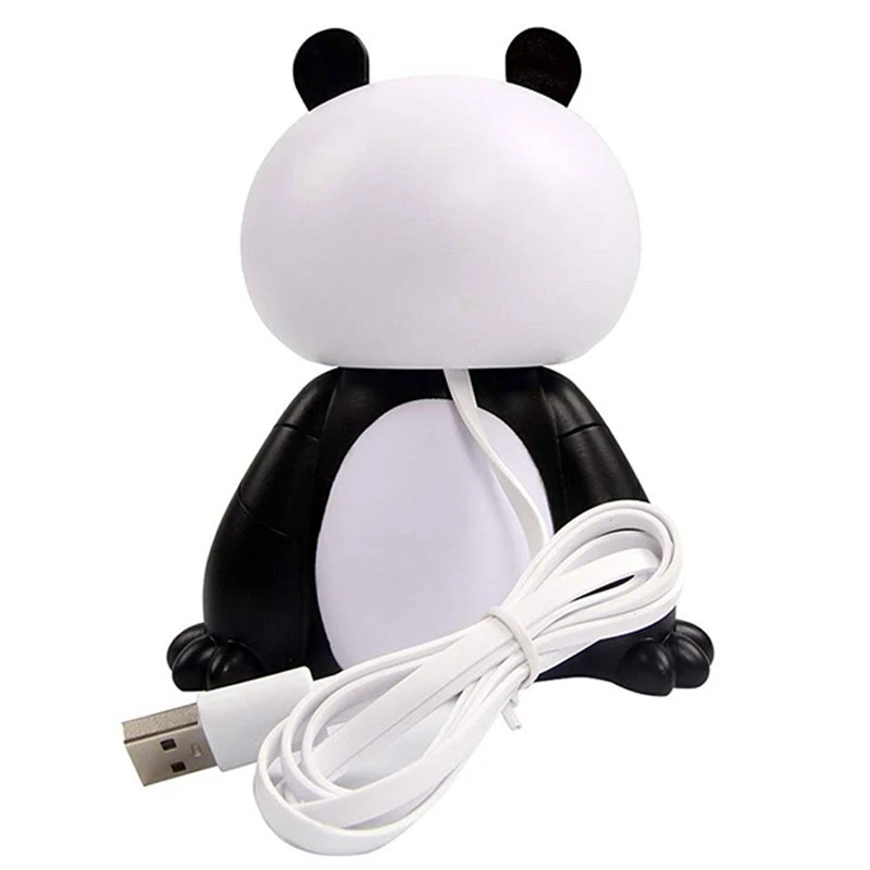 Ультразвуковой увлажнитель милый мини панда Usb воздуха эфирные масла диффузор